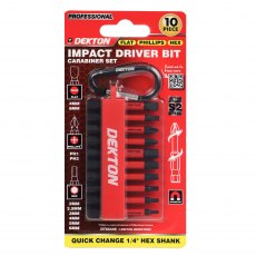 Dekton Pro Power Bit Hex Set 10 Piece