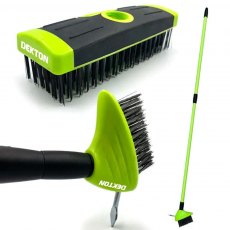Dekton 3 In 1 Weed Removal Brush Set