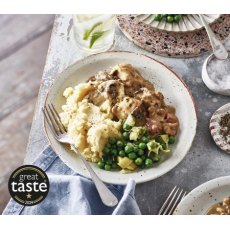 Cook Frozen Creamy Chicken With Mushrooms & Bacon Ready Meal For 1