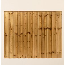 Ruby Framed Featheredge Fence Panel 1.8m x 1.8m Ruby Framed Featheredge Fence Panel 1.8m x 1.8m