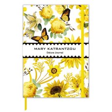 Mary Katrantzou Deluxe Journal Yellow Butterflies Mary Katrantzou Deluxe Journal Yellow Butterflies