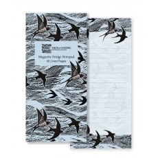 Angela Harding Magnetic Fridge Notepad Swallow & Sea