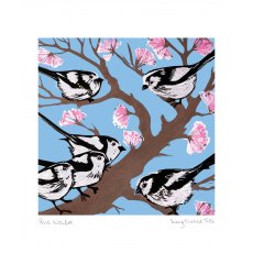 Museums & Galleries Long Tailed Tits Card