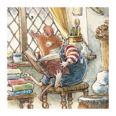 Brambly Hedge Wilfred Reading Card Brambly Hedge Wilfred Reading Card