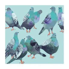 Museums & Galleries Pigeon Parade Card