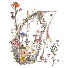 Wild Press Cottage Garden Hedgehog Card