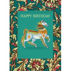 V&A Decorated Horse Card