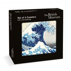 The British Museum Great Wave Coaster 4 Pack