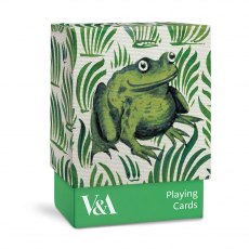 V & A Playing Cards Frog Tile