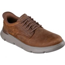 Skechers Garza Duran Slip In Trainer Brown
