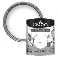 Crown Primer and Undercoat Quick Dry 750ml White