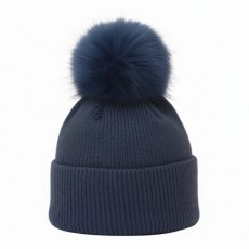 Jess & Lou Unisex Rib Bobble Hat Jess & Lou Unisex Rib Bobble Hat
