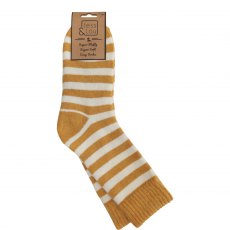 Jess & Lou Ladies' Cosy Stripe Sock