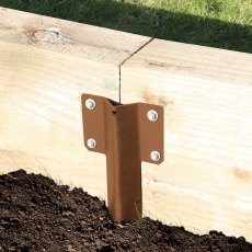 Sleeper Support Straight Spike Single Height