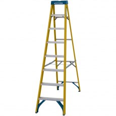 Werner Fibreglass Stepladder 8 Tread