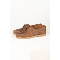 Rydale Reighton Deck Shoe Antique Tan