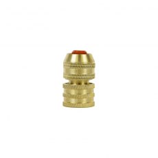 Jefferson Brass Female Hose End Connector 1/2" with Water Stop Jefferson Brass Female Hose End Connector 1/2" with Water Stop