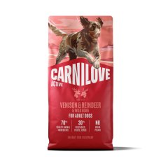 Carnilove Venison, Reindeer & Wild Boar Dog Food 1.5kg Carnilove Venison, Reindeer & Wild Boar Dog Food 1.5kg