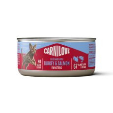 Carnilove Turkey & Salmon Kitten Food 100g Carnilove Turkey & Salmon Kitten Food 100g