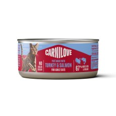 Carnilove Turkey & Salmon Cat Food 100g Carnilove Turkey & Salmon Cat Food 100g