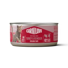 Carnilove Turkey & Reindeer Cat Food 100g Carnilove Turkey & Reindeer Cat Food 100g