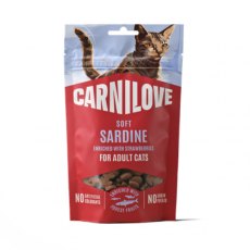 Carnilove Sardines & Strawberry Cat Treats 50g Carnilove Sardines & Strawberry Cat Treats 50g