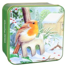 Grandma Wild's Biscuit Tin 200g Robin/Garden Fork Grandma Wild's Biscuit Tin 200g Robin/Garden Fork