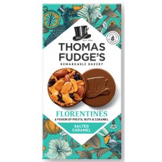 Thomas Fudge's Salted Caramel Florentines 114g Thomas Fudge's Salted Caramel Florentines 114g