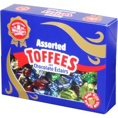 Walkers Assorted Toffees and Chocolate Eclairs Gift Box 350g Walkers Assorted Toffees and Chocolate Eclairs Gift Box 350g