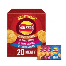 Walkers Meaty Variety Box 20 Pack