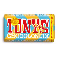 Tony's Chocoloney Milk Chocolate Rice Crispy Caramel Bar 180g Tony's Chocoloney Milk Chocolate Rice Crispy Caramel Bar 180g