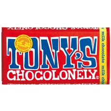 Tony's Chocoloney Milk Chocolate Bar 180g Tony's Chocoloney Milk Chocolate Bar 180g