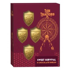 The Traitors Chocolate Shields 4 Pack