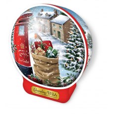 Grandma Wild's Shortbread Mini Biscuits in a Snow Globe Tin 200g