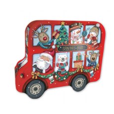 Santa's Bus Biscuit Tin 200g Santa's Bus Biscuit Tin 200g