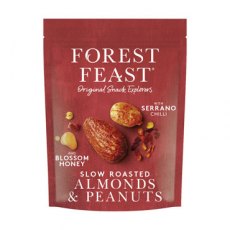 Forest Feast Honey & Chilli Almonds & Peanuts 120g