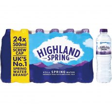 Highland Spring Water 500ml 24 Pack