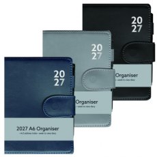 A6 Week to View Organiser & Pen Premium