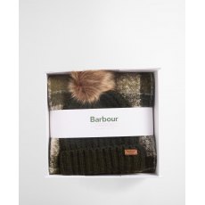 Barbour Saltburn Beanie & Scarf Gift Set Barbour Saltburn Beanie & Scarf Gift Set