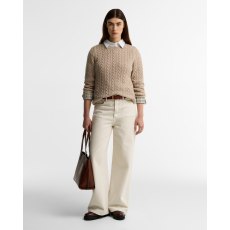Barbour Ashdown Knitted Jumper Honey Barbour Ashdown Knitted Jumper Honey