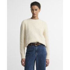 Barbour Ashdown Knitted Jumper Ecru Barbour Ashdown Knitted Jumper Ecru