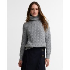 Barbour Ambleside Knitted Jumper Grey Marl Barbour Ambleside Knitted Jumper Grey Marl