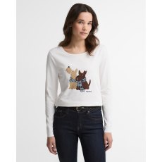 Barbour Lossie Long Sleeve T-Shirt Cloud Dog Duo Barbour Lossie Long Sleeve T-Shirt Cloud Dog Duo