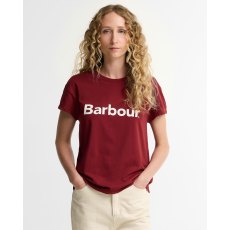 Barbour Hartland T-Shirt Cranberry Barbour Hartland T-Shirt Cranberry