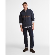 Barbour Fosse 1/2 Zip Sweatshirt Navy Barbour Fosse 1/2 Zip Sweatshirt Navy