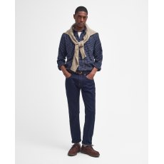 Barbour Bank Tattersall Shirt Navy Barbour Bank Tattersall Shirt Navy
