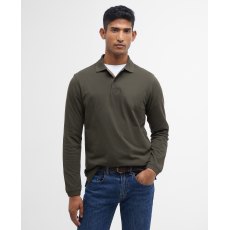 Barbour Long Sleeve Polo Shirt Forest Barbour Long Sleeve Polo Shirt Forest