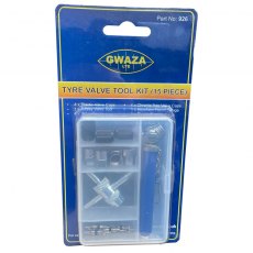 Gwaza Tyre Valve 15 Piece Tool Kit C50 Gwaza Tyre Valve 15 Piece Tool Kit C50
