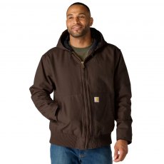 Carhartt Washed Duck Active Jacket Dark Brown Carhartt Washed Duck Active Jacket Dark Brown