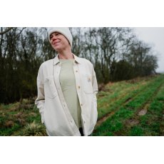 Carhartt Durham Knit Overshirt Oat Milk Carhartt Durham Knit Overshirt Oat Milk